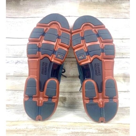 Johnston & Murphy XC4 Waterproof Navy Blue Suede Oxfords Size 11M - Picture 8 of 9